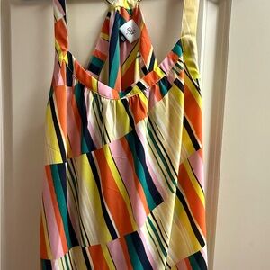 CAbi Colorful Geometric Dress